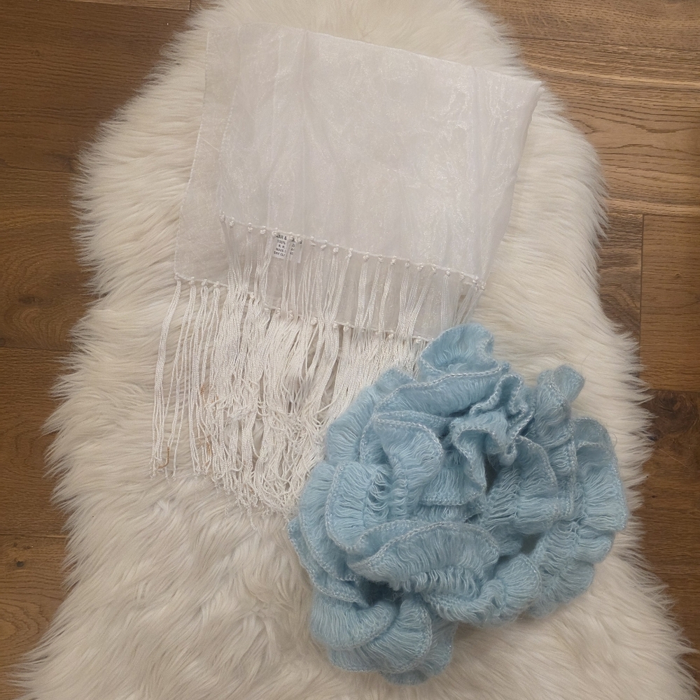 Vintage Scarf/Cover Up Set